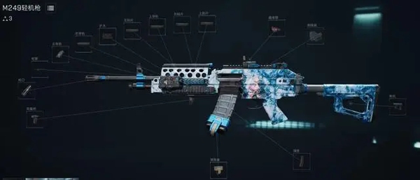 三角洲行动M249怎么改 三角洲行动M249改装方案详解